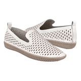 Zapatos Casuales Para Dama Stylo 10628 Simipiel Blanco