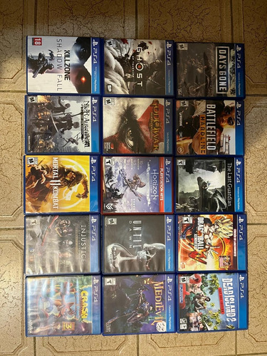 Lote De Juegos De Ps4