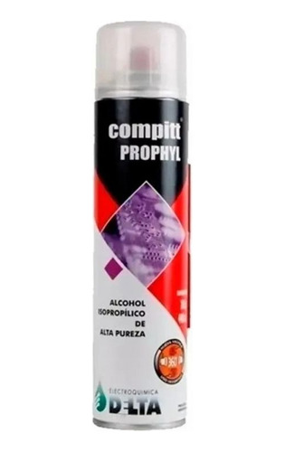 Alcohol Isopropílico Delta Compitt Prophyl 440cc Aerosol