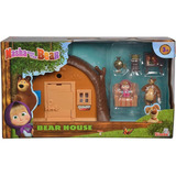 Casa Oso Masha Y El Oso Playset Original 