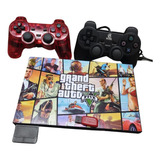 Sony Playstation 2 Slim Black C/controles Standard 64gb 