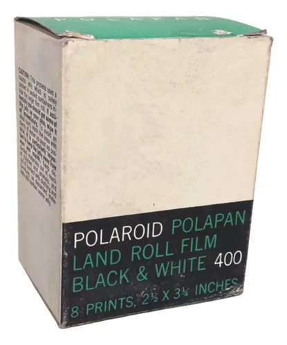 Película Rollo Polaroid Polapan 400 Blanco Y Negro Type 32