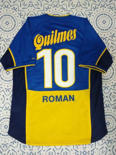 Camiseta De Boca 2001 #10 Roman