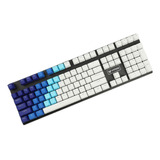 108 Teclas Mecanicas Pbt Azul Degrade Para Mx Switch