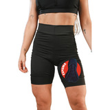 Bermuda Ciclismo Feminina Almofadada Bike Short Mtb Espuma