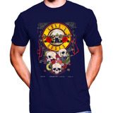 Camiseta Estampada Premium Guns And Roses Gnr 0012