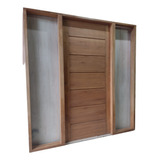 Puerta Madera Maciza Estilo Machimbrada 2 X 2.mts