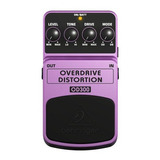 Pedal De Feito Behringer Overdrive/distorcion Od300