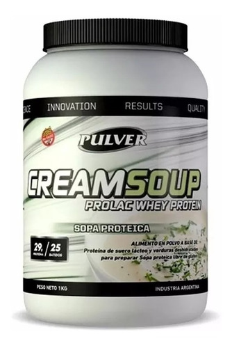 Cream Soup 1 Kg Pulver - Sopa Proteica (whey Protein)