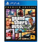 Grand Theft Auto V Premium  Edition- Ps4