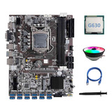 Placa Base B75 Eth Mining 12 Pcie A Usb Lga1155