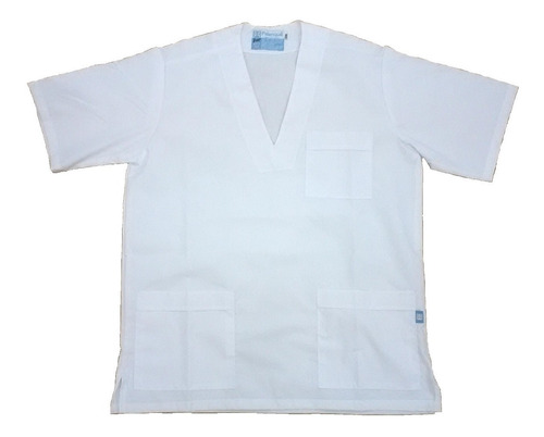 Chaqueta Médica Grafil Unisex Esc/v M/corta Blanca Xxl-5xl