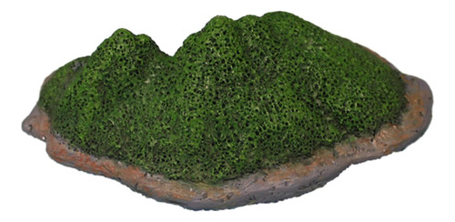 Roca De Musgo Artificial, Adorno De Mesa, Modelo Artesanal,