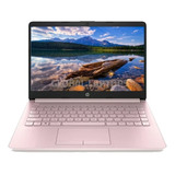 Laptop Hp 14'' Intel N4120 ( 64 Emmc + 4gb Ram ) Windows 11 Home - Color Rosa