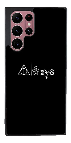 Funda Para Galaxy Harry Potter Always Letras Fondo Negro