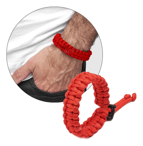 Pulsera Hombre Pulsera Paracord Soga Pulsera Supervivencia