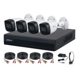 Kit 4 Camaras Bullet 2mp Audio Dvr 1080p Lite Wizsense 500gb