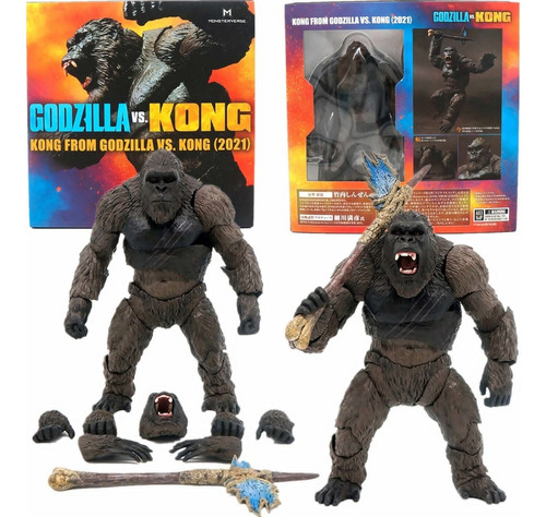 Kingkong Godzilla Vs Kong Figura Modelo Juguete Niños Regalo