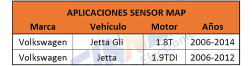 Sensor Map Volkswagen Jetta Gli 1.8t Jetta 1.9tdi Foto 6