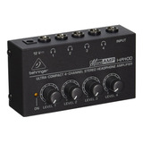 Amplificador Estéreo P/ Auriculares Behringer Ha400 4 Ch