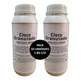 Cloro Granulado 1 Kg X 2 Unidades 