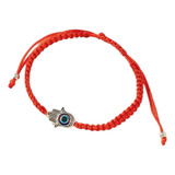 Pulsera Ojo Turco Mano De Fátima Hilo Rojo Amuleto 