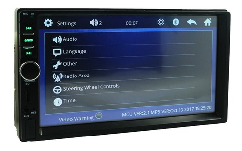 Auto Radio Full Hd 1080p Usb Sd Bluetooth + Espejo (android) Foto 8