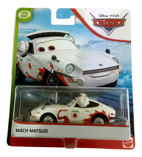 Mattel Cars 2 Mach Matsuo Jefe De Mecánicos Shu Todoroki