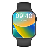 Smartwatch W29pro Serie 9 Ilha Dinamica Nfc 2g Memoria Preto