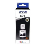 Tinta Epson T504 Negra   Ecotank Tinta  L4150/l4160