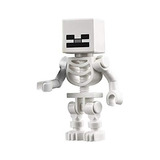 Minifigura De Acción Esqueleto 1.6'' Minecraft Lego