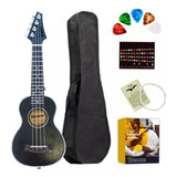 Ukelele Flower Ukeleleland Con Funda