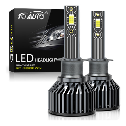 Kit De Faros Led H1 H7 H11 9005 9006 9012 Canbus 60000lm Csp