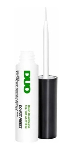 Pegamento Para Pestañas Duo Brush-on Transparente | Negro