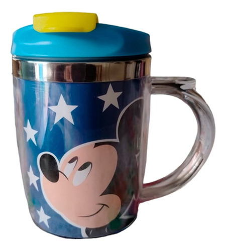 Tazon Mug Termico 450ml Mickey Disney Niños