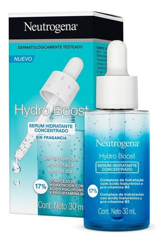 Neutrogena Hydro Boost Serum Hidratante Concentrado 30ml