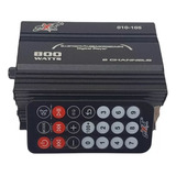 Amplificador 2 Canales Mini 800w Bt Usb/microsd
