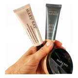 Kit Primer+ Base Matte+ Pó Acabamento Acetinado Mary Kay