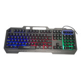 Teclado Gamer Abnt 2 Semi Mecânico Led Rgb Barato