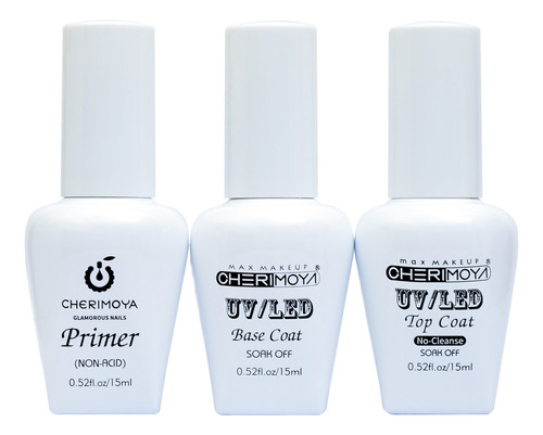 Base Coat + Top Coat + Primer Cherimoya 15ml