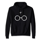 Sudadera Gorro Harry Potter Lentes Cicatriz Rayo Patronum