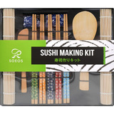 Kit De Elaboración De Sushi Para Principiantes De Soeos, Kit