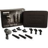 Shure Dmk57-52 Paquete De Micrófonos Sm/beta P/batería 