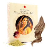 Henna, Indigo & Amla Powder - Tinte Para El Cabello Castañ.