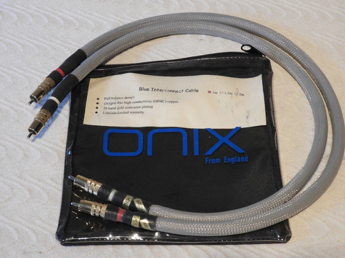 Cable Onix Azul Interconector 1 M England