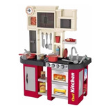 Kit Cocinita Infantil Cocina De Juguete Electrónica Grande