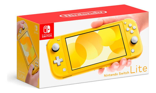 Nintendo Switch Lite 32gb Amarelo Sistema