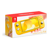 Nintendo Switch Lite 32gb Amarelo Sistema