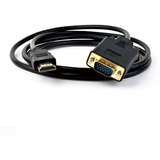 Cable Adaptador De Video Activa Hdmi A Vga Oro Chapado ...