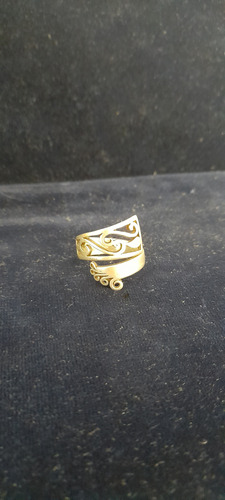 Anillo De Plata Calada